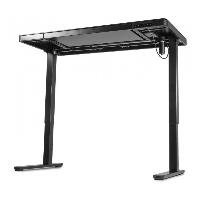 Комп'ютерний стіл Barsky StandUp black glass 1200*600 (BST-11) зображення 2