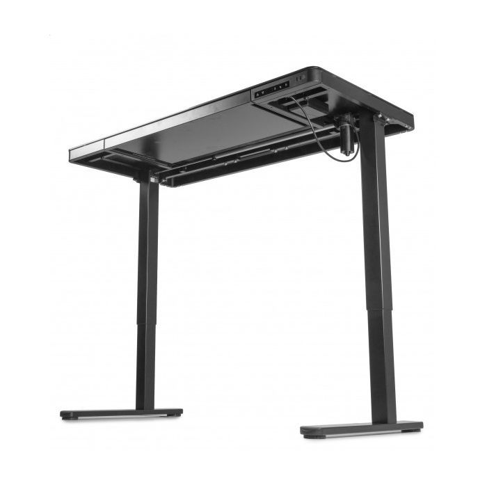 Комп'ютерний стіл Barsky StandUp black glass 1200*600 (BST-11) зображення 3