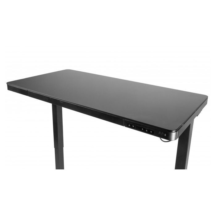 Комп'ютерний стіл Barsky StandUp black glass 1200*600 (BST-11) зображення 6