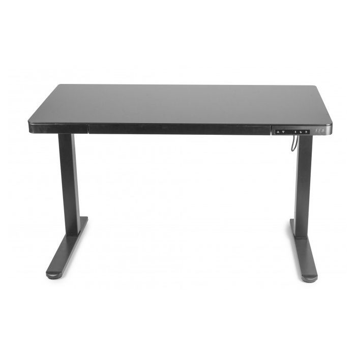 Комп'ютерний стіл Barsky StandUp black glass 1200*600 (BST-11) зображення 9