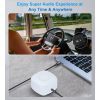 Переходник USB-C to jack 3.5mm stereo audio (CDLA) 2.0m Choetech (AUX008-BK) изображение 6