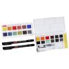 Художній набір Derwent Line and Wash Paint Pan, 12 кол.+пензель з резервуаром+2 лінери (5028252620352) зображення 3