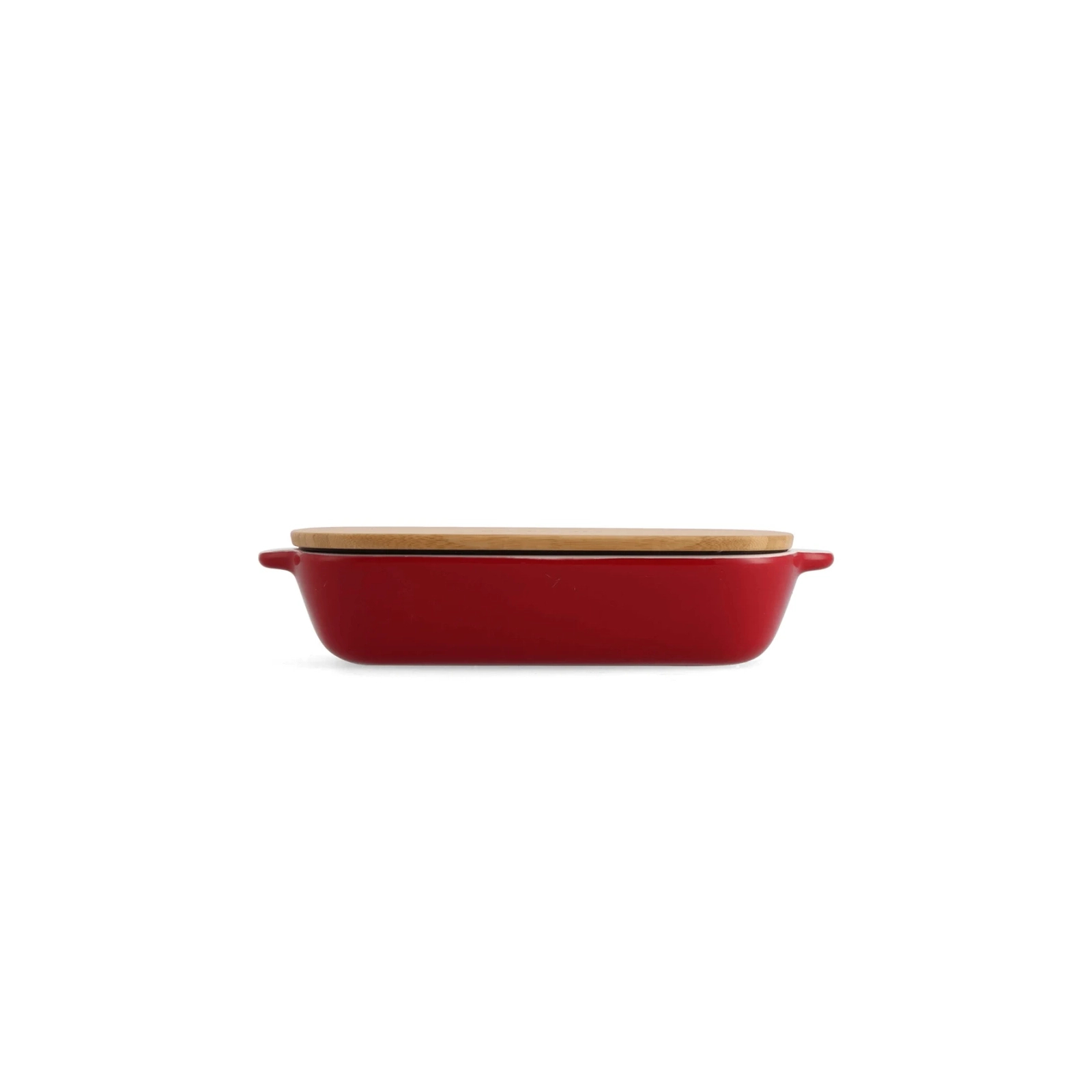 Форма для випікання KitchenAid з кришкою керамогранітна 0,9 л Червона (CC006104-001) зображення 2