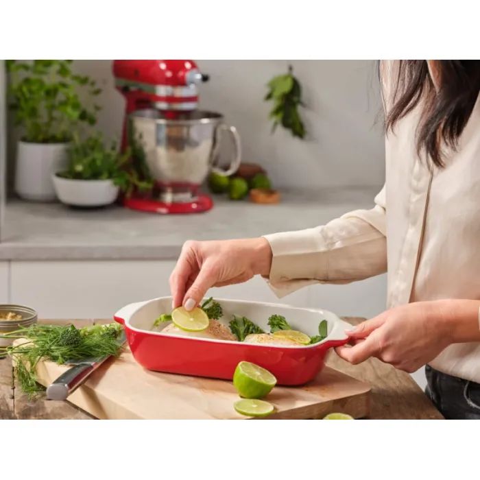 Форма для выпечки KitchenAid з кришкою керамогранітна 1,9 л Фісташкова (CC007425-001) изображение 5