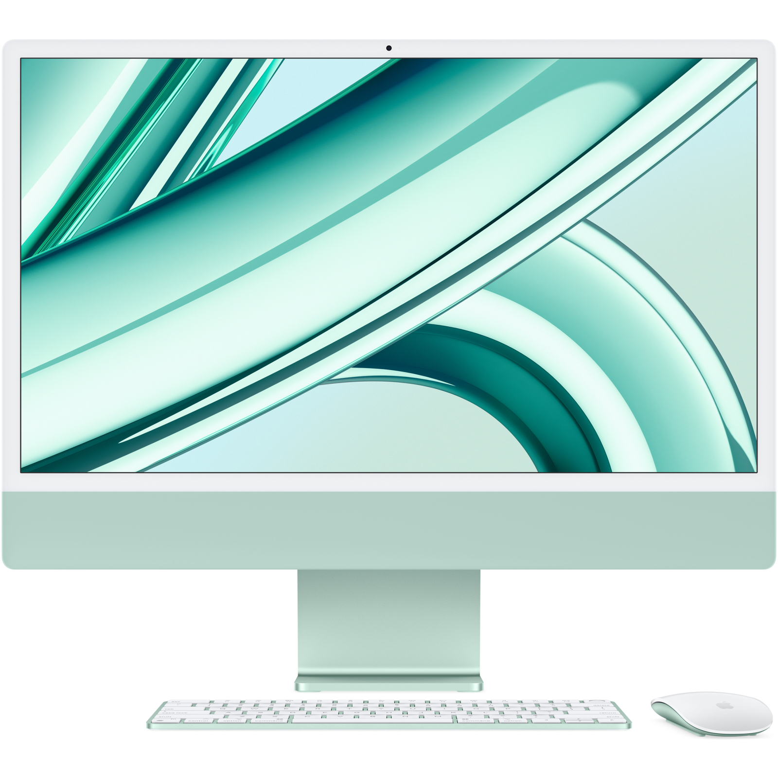 Комп'ютер Apple A2873 24" iMac Retina 4.5K / Apple M3 with 10-core GPU, 256SSD, Green (MQRN3UA/A)