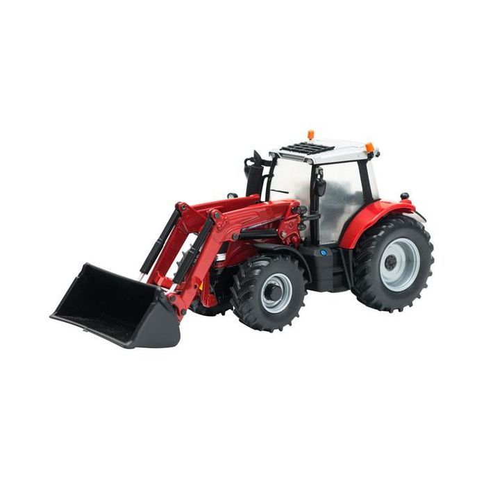 Спецтехніка Britains Трактор Massey Ferguson з фронтальним навантажувачем 1:32 (43082)