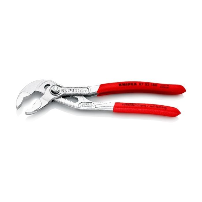 Кліщі KNIPEX сантехнічні Cobra, хромовані (87 03 300)