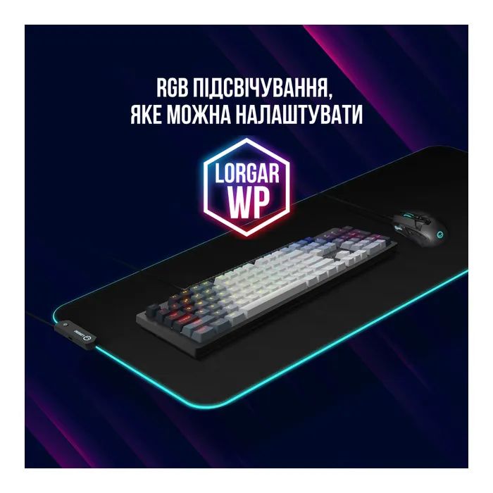Клавиатура Lorgar Azar 514 RGB USB UA Black (LRG-GK514B-UA) изображение 7