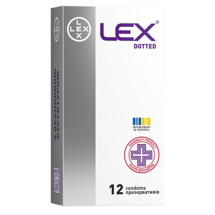 Презервативи Lex Condoms Dotted 12 шт. (4820144771996)