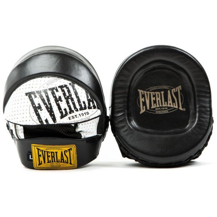 Лапы боксерские Everlast 1910 Patte Dou 870800-70-81 Чорні OSFM (009283606824)