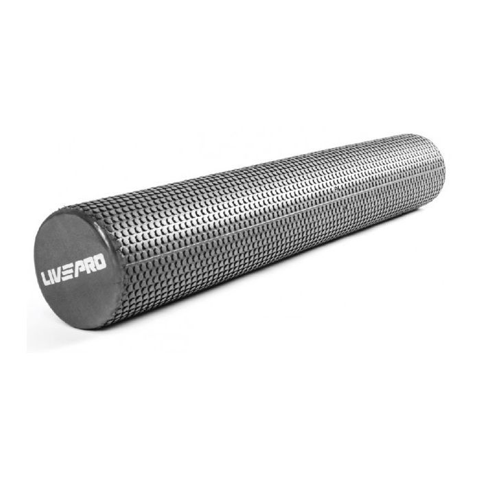 Масажний ролик LivePro Foam Roller LP8230-90 чорний Уні 90 х 15см (6951376100877)