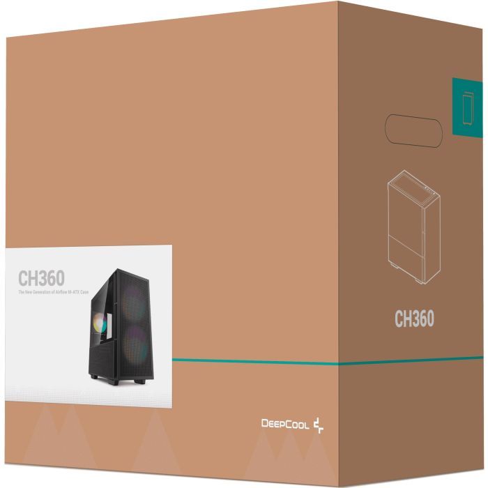 Корпус Deepcool CH360 изображение 12