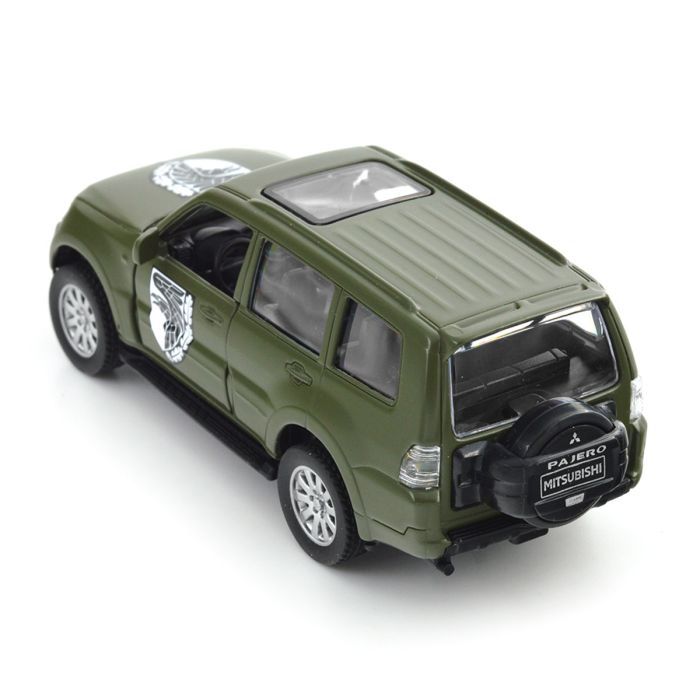 Машина TechnoDrive Автомодель серії Шеврони Героїв - Mitsubishi Pajero 4WD Tubro - 93 ОМБр (250283M) зображення 10