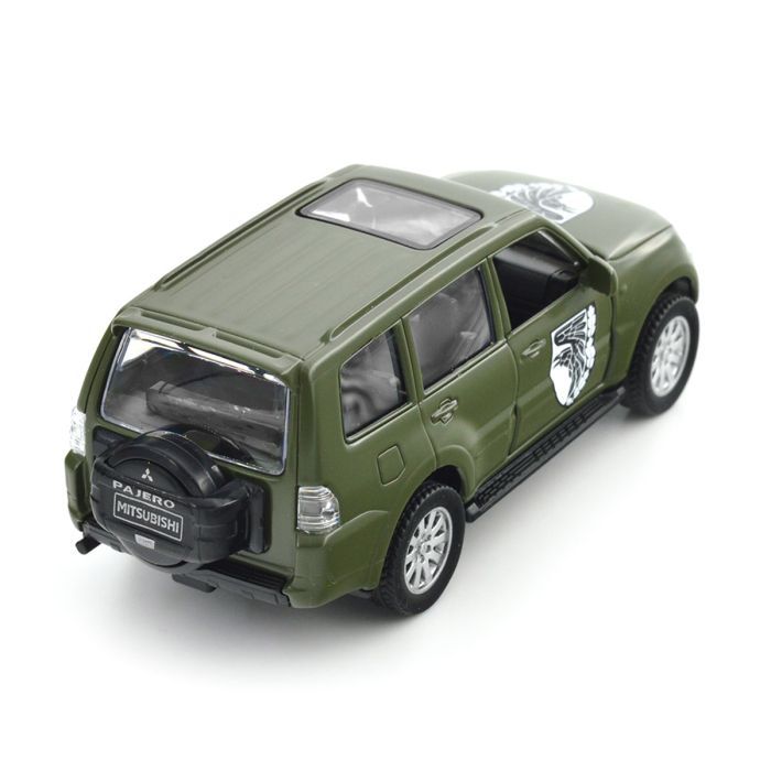 Машина TechnoDrive Автомодель серії Шеврони Героїв - Mitsubishi Pajero 4WD Tubro - 93 ОМБр (250283M) зображення 12