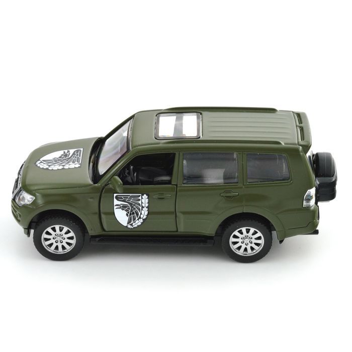 Машина TechnoDrive Автомодель серії Шеврони Героїв - Mitsubishi Pajero 4WD Tubro - 93 ОМБр (250283M) зображення 9