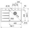 Мойка кухонная Franke Centro (114.0630.479) изображение 2