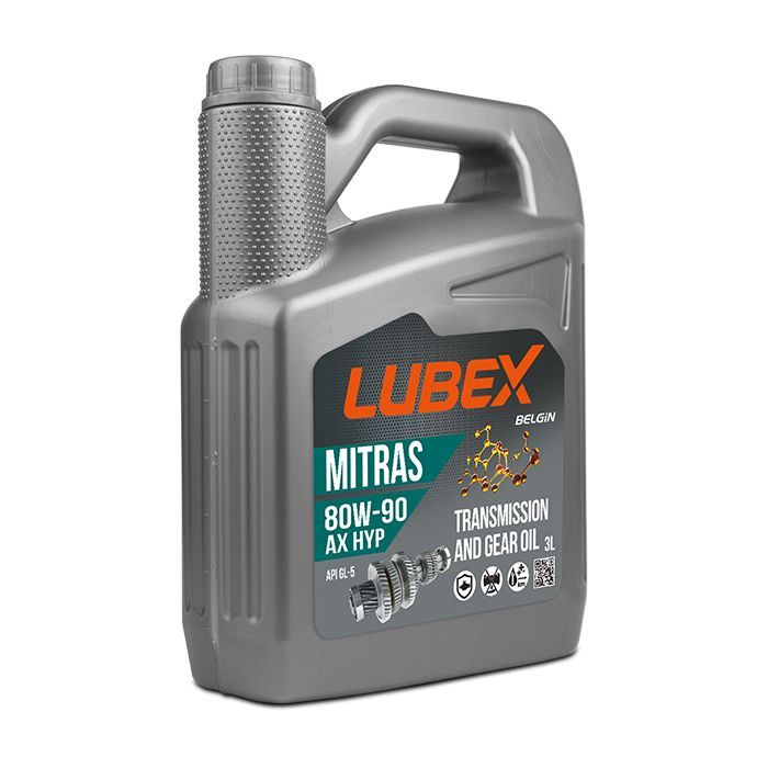 Трансмиссионное масло LUBEX MITRAS AX HYP 80w90 API GL-5 3л