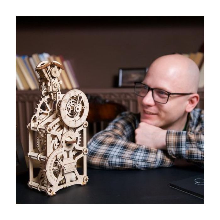 Конструктор Ugears механический Часы двигатель (70217) изображение 10