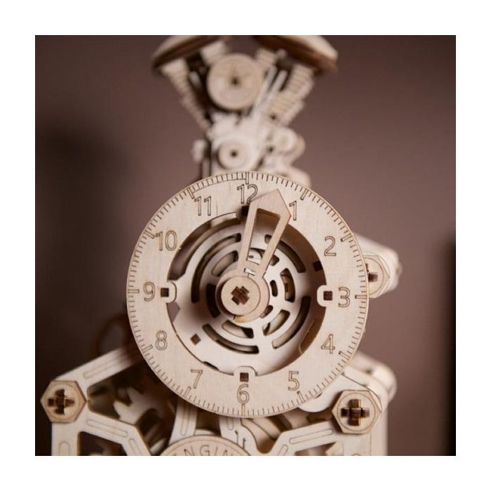 Конструктор Ugears механический Часы двигатель (70217) изображение 8