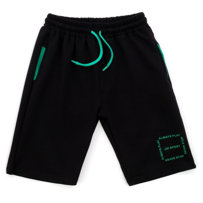 Шорты детские Joi трикотажные (H-0915-164B-black)