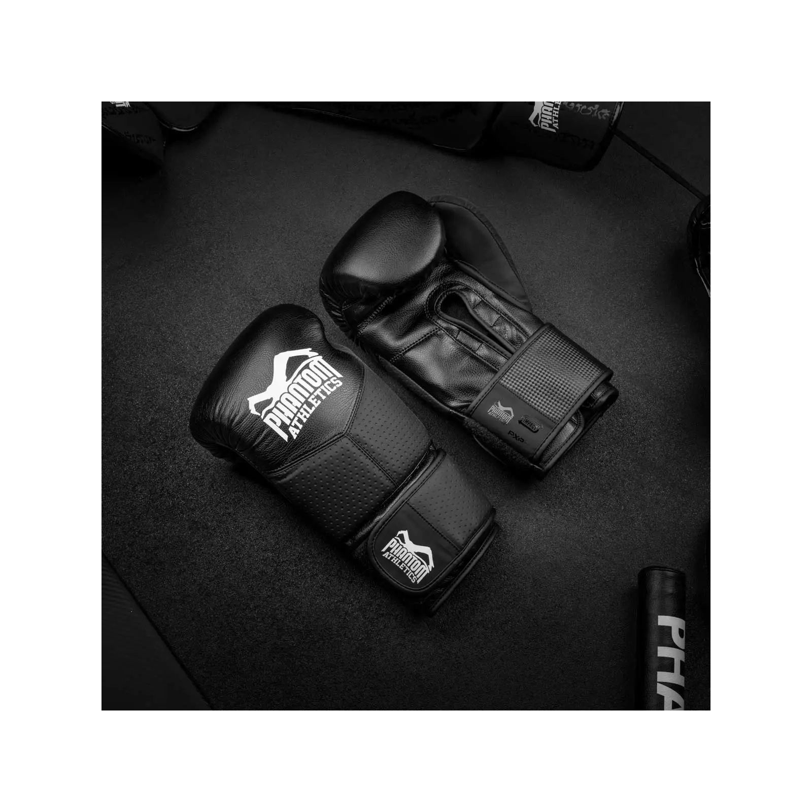 Боксерские перчатки Phantom Riot Pro Black 10 унцій (PHBG2540-10) изображение 9