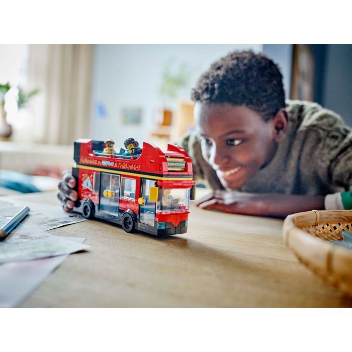 Конструктор LEGO City Красный двухэтажный экскурсионный автобус (60407) изображение 10