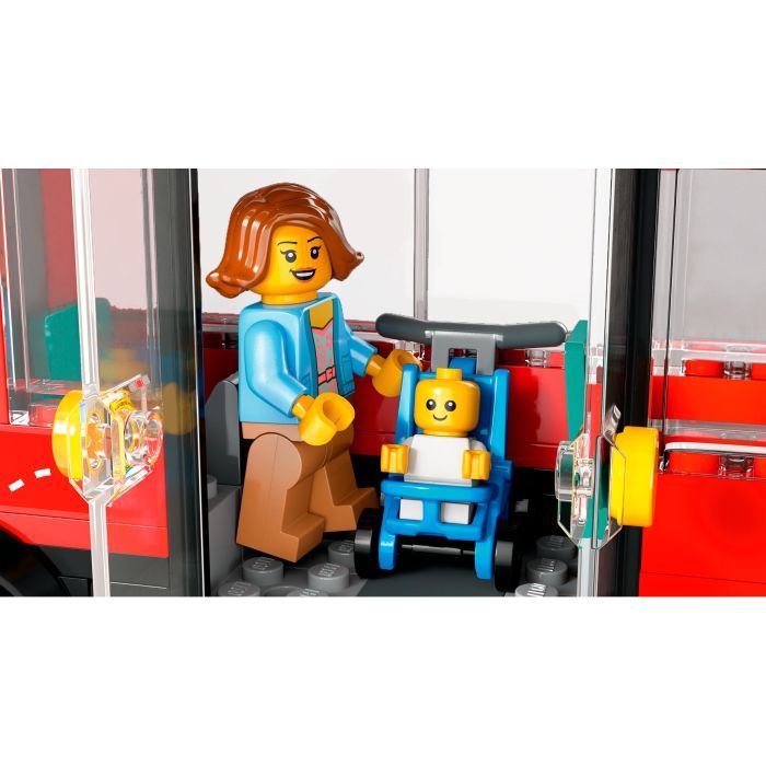 Конструктор LEGO City Красный двухэтажный экскурсионный автобус (60407) изображение 6