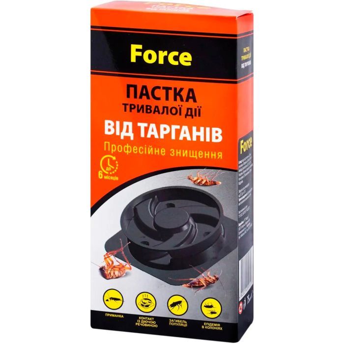 Ловушка для тараканов Force 6 шт. (4820214191518) изображение 2