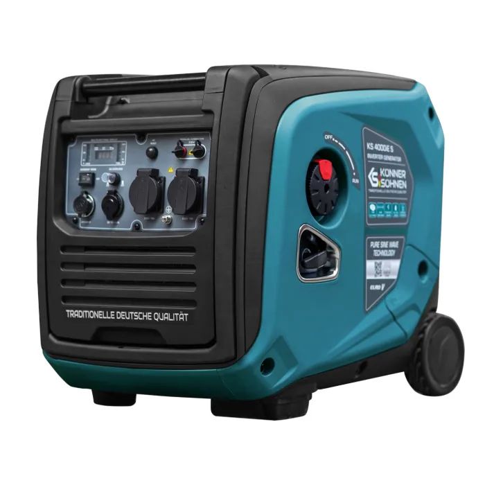 Генератор Konner&Sohnen инверторный KS 4000iE S, 230В, 4.0kW, электростартер, 40кг (KS4000IES)