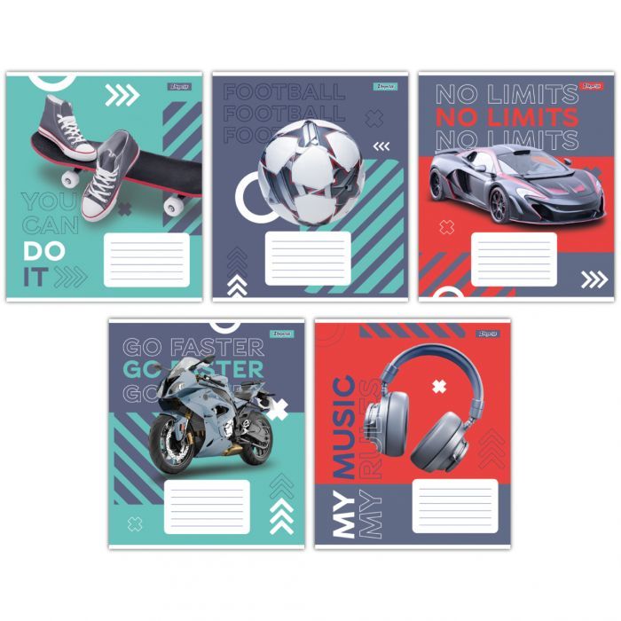 Тетрадь 1 вересня 1В No limits 48 листов линия (767384)