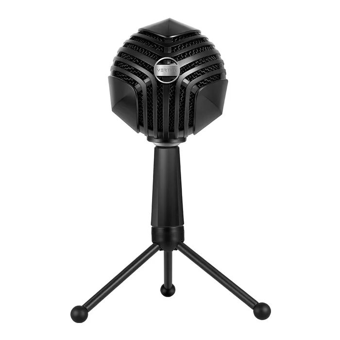Микрофон Vertux Sphere LED USB Black (sphere.black)