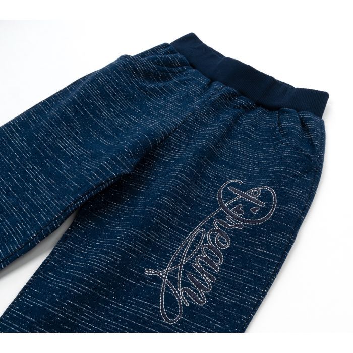 Спортивний костюм дитячий Breeze з люрексом (14687-140G-blue) зображення 8