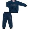 Спортивний костюм дитячий Breeze з люрексом (14687-140G-blue)
