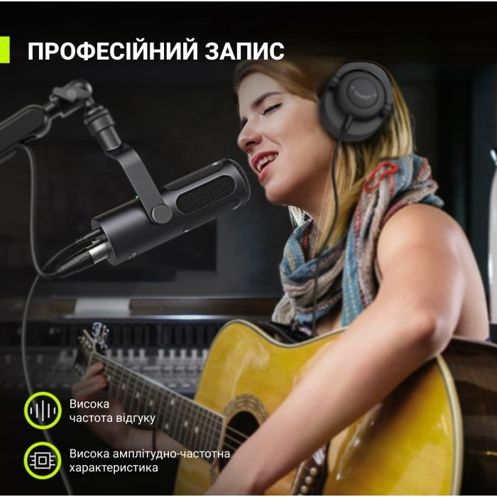 Мікрофон Fifine Tank 3 USB/XLR Black (Tank3) зображення 10