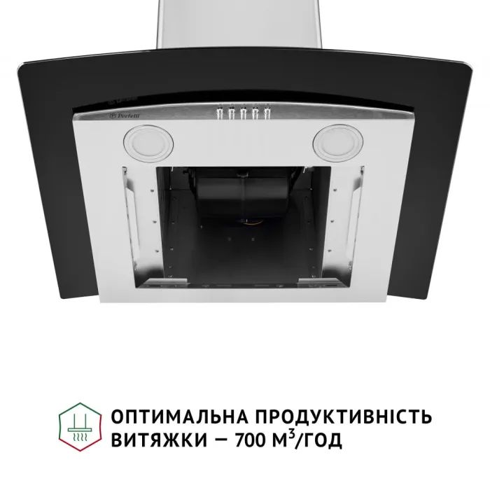 Витяжка кухонна Perfelli GRASSI 6HMX INOX зображення 8