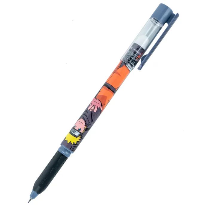 Ручка гелевая Kite пиши-стирай Naruto синяя, 2 шт в пенале (NR24-069) изображение 3