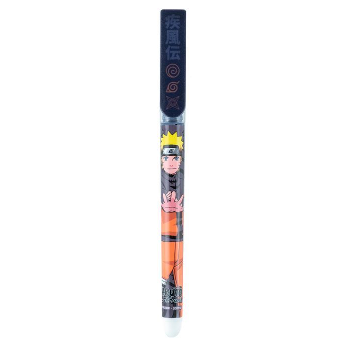 Ручка гелевая Kite пиши-стирай Naruto синяя, 2 шт в пенале (NR24-069) изображение 4