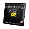 Струны для гитары DR Strings Black Beauties Electric - Medium 7-String (10-56) (BKE7-10) изображение 2