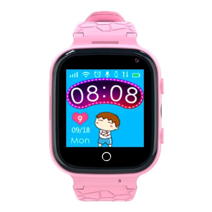 Смарт-годинник Gelius Pro GP-PK007 (Ocean) Pink Kids smart watch with GPS tracker (Pro GP-PK007 (Ocean) Pink) зображення 2