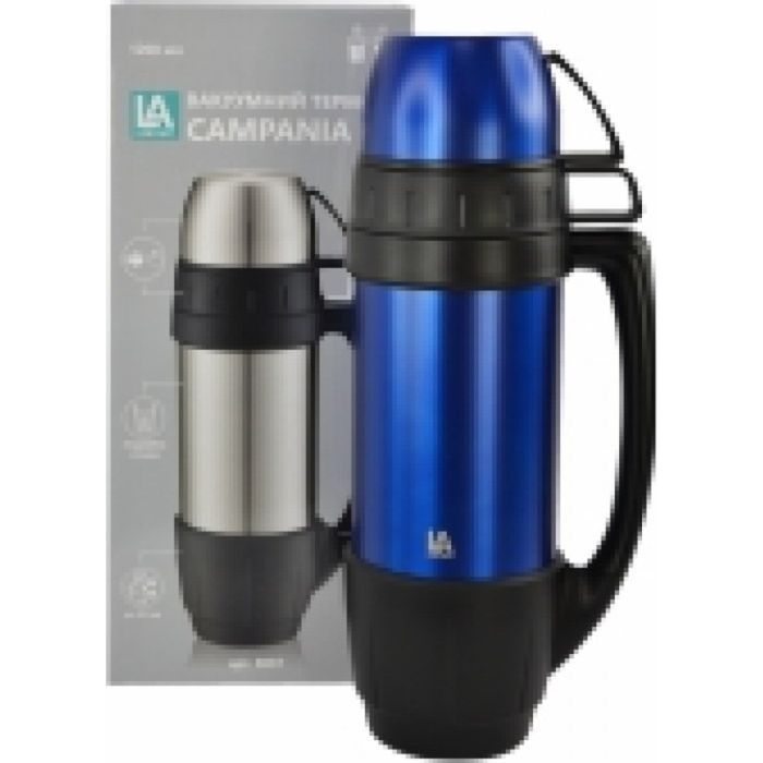 Термос Line Art Campania 1200 мл синій (8087LA-3) изображение 5
