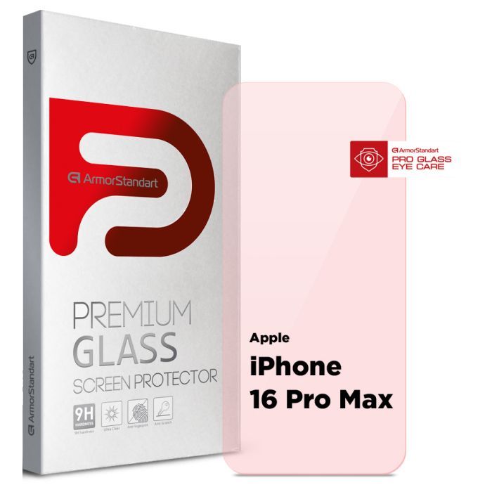 Стекло защитное Armorstandart Pro Eye Care Apple iPhone 16 Pro Max (ARM80306)