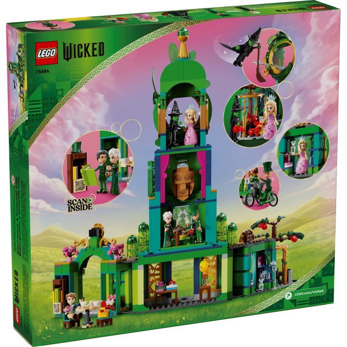 Конструктор LEGO Wicked Добро пожаловать в Изумрудный город 945 деталей (75684) изображение 8