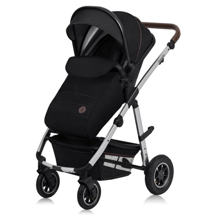 Коляска Lionelo 3 в 1 Amber 3 Black Silver (LO-AMBER BLACK SILVER (3in1)) изображение 2