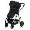 Коляска Lionelo 3 в 1 Amber 3 Black Silver (LO-AMBER BLACK SILVER (3in1)) изображение 3