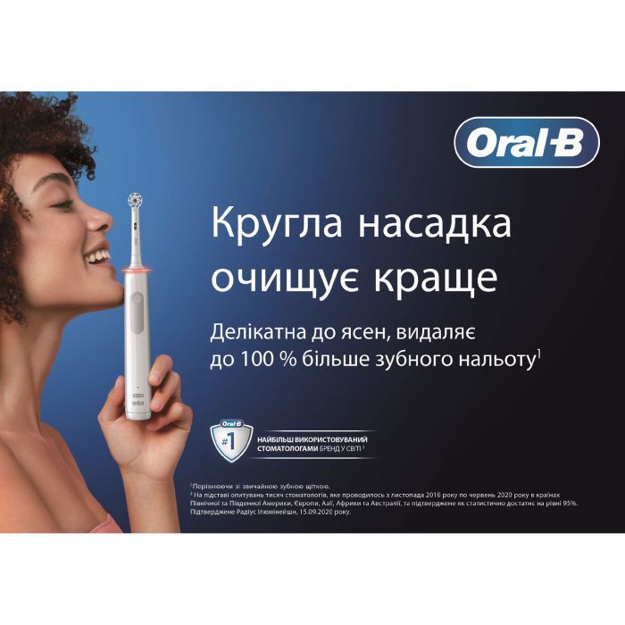 Электрическая зубная щетка Oral-B D305.513.3 Caribbean Blue изображение 3