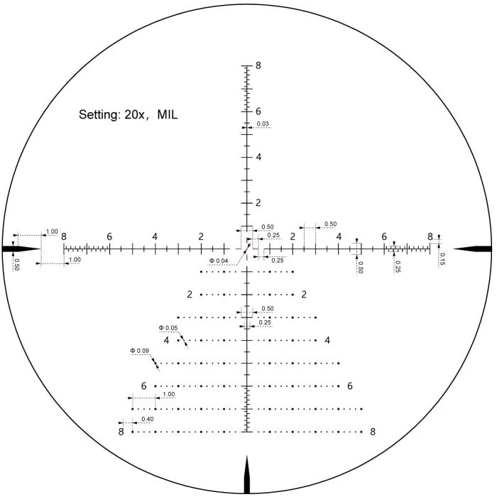 Оптичний приціл Vector Optics Taurus 3-24x56 (34 мм) illum. SFP ED (SCOL-55) зображення 12