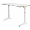 Компьютерный стол GT Racer T-1229 White (T-1229 (120x60x71-79) White)