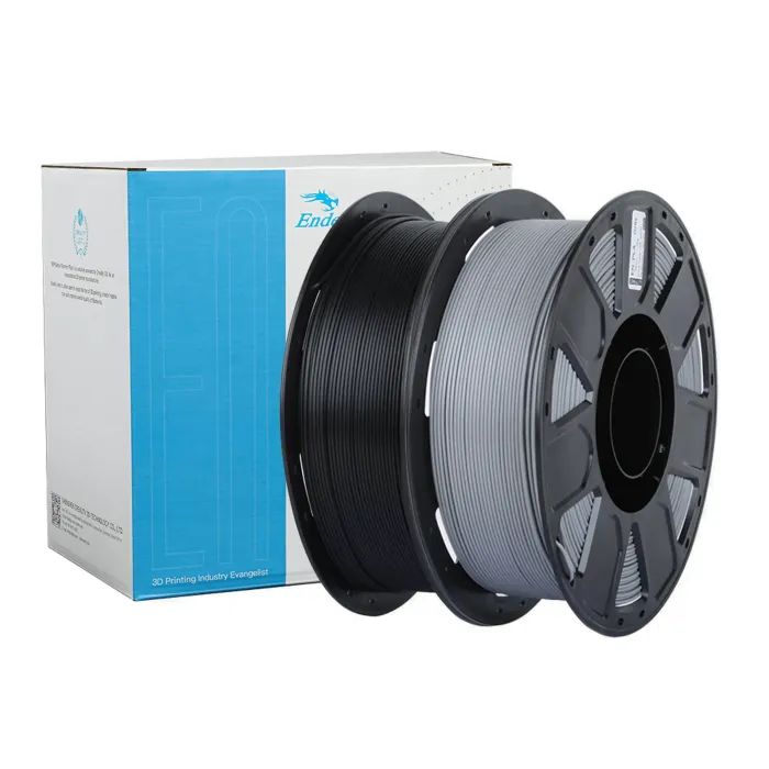 Пластик для 3D-принтера Creality Ender PLA 1.75мм, black+gray, 2*1kg (3301010317)