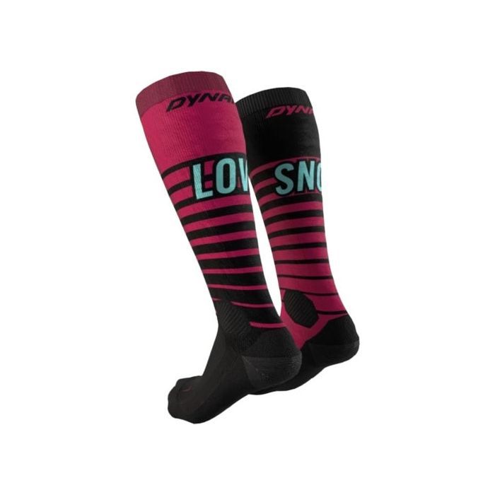 Носки Dynafit FT Graphic Socks 71613 6211 - 39-42 - бордовий (016.002.2166)