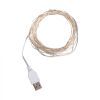 Гірлянда YES! Fun Нитка на мідному дроті 50 LED Холодно-біла 5 м Статична USB (975038) зображення 2